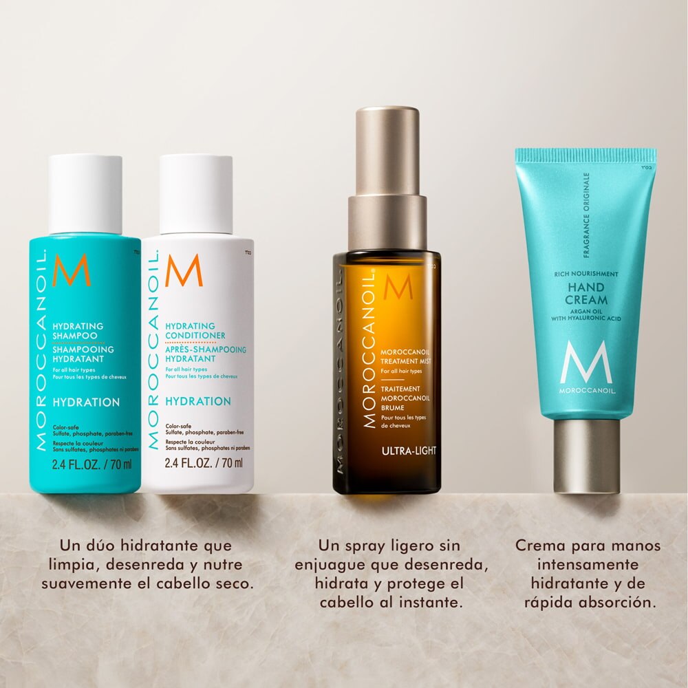 MINI HAIR HYDRATION KIT (KIT DE HIDRATANTES PARA EL CABELLO)